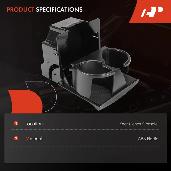 Rear Center Console Cup Holder Clip for Nissan TITAN 2007-2015