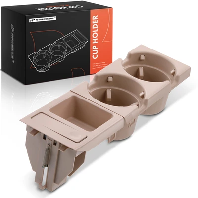 Console Beige Drink Cup Holder