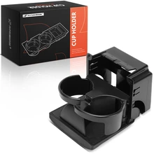 Rear Console Black Cup Holder Assembly