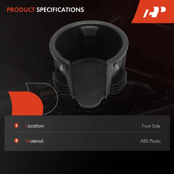 Front Cup Holder Insert for Land Rover Range Rover Discovery Sport Discovery LR4