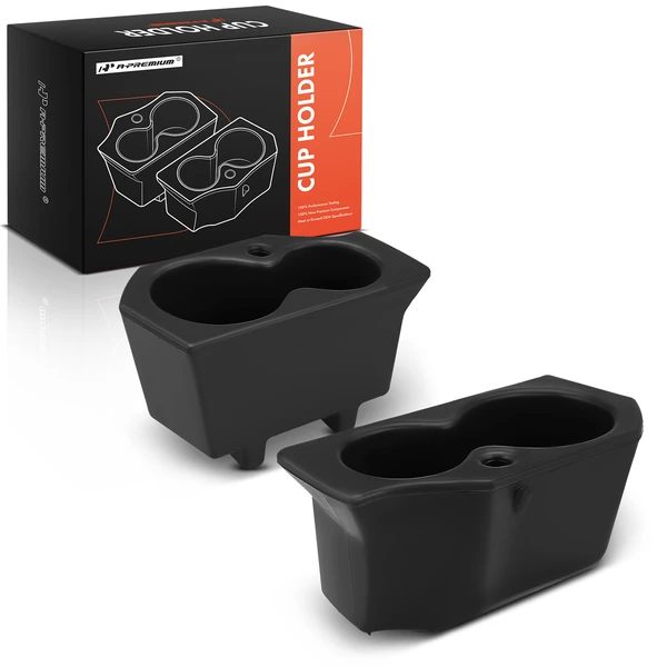 2 Pcs Door Panel Cup Holder Insert for 2019-2024 Ram 3500