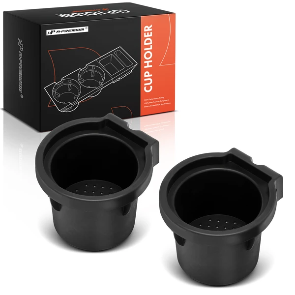 2 Pcs Front Cup Holder Insert for 2005-2019 Nissan Frontier