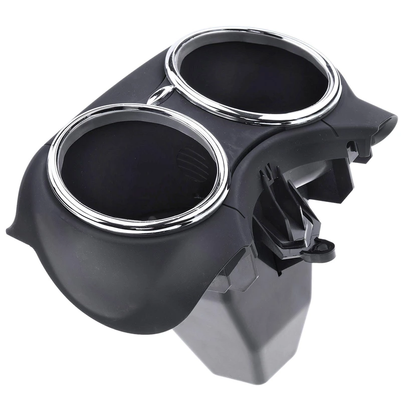 Front Black Dual Cup Holder for 2007 Mercedes-Benz CLS500