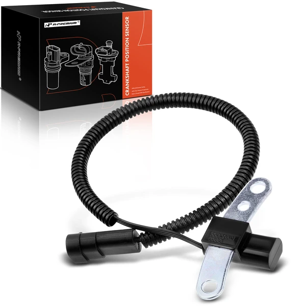 Engine Crankshaft Position Sensor With 2 Bolt Mount for 1993-1996 Jeep Cherokee