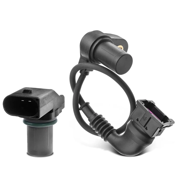 2 Pcs Intake & Exhaust Camshaft Position Sensor for BMW E46 M3 01-06 E36 Z3 E85 Z4