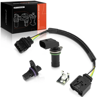 2 Pcs Crankshaft & Camshaft Position Sensor