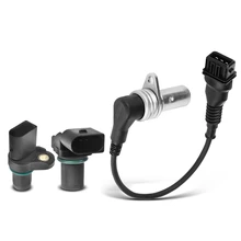 2 Pcs Camshaft & 1 Pc Crankshaft Position Sensor