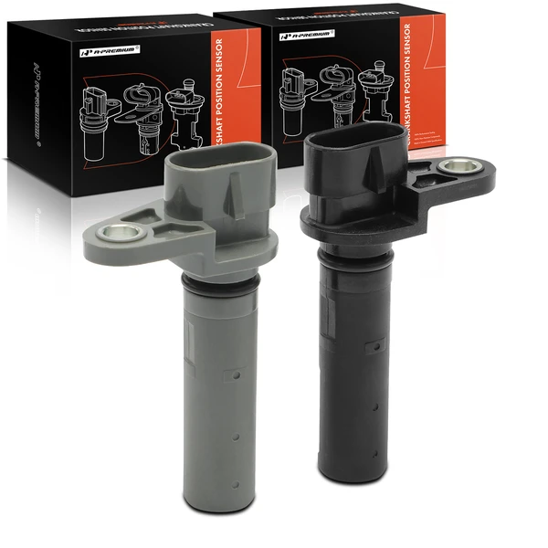 2 Pcs Upper & Lower Crankshaft Position Sensor for 2000-2005 Cadillac DeVille