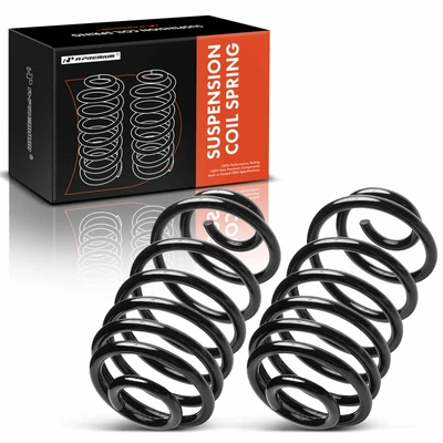 2 Pcs Rear Coil Springs