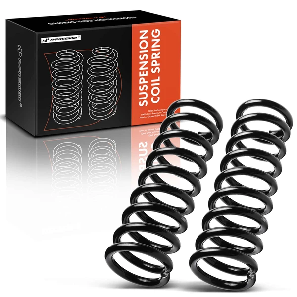 2 Pcs Front Coil Springs for 1974-1975 1977-1979 1981-1985 1994-1996 Chevrolet Caprice