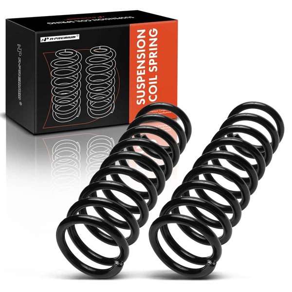 2 Pcs Front Coil Springs for 1971-1976 1978 1984-1985 Pontiac Firebird