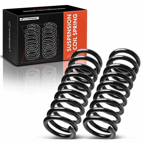 2 Pcs Front Coil Springs for 1971-1972 Chevrolet Chevelle