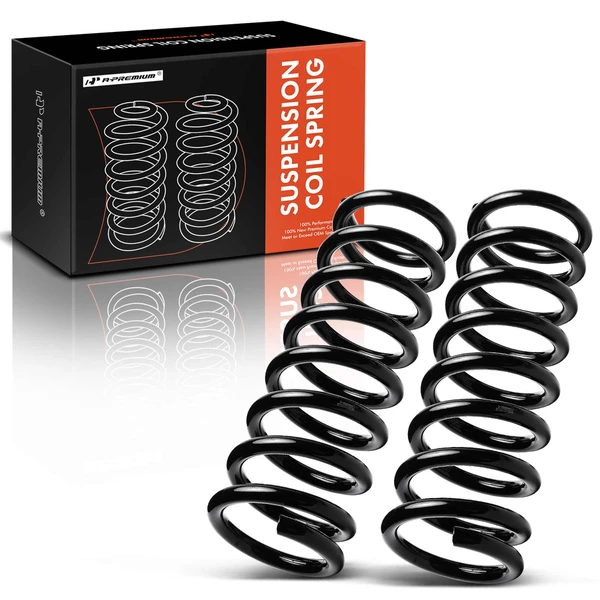 2 Pcs Front Coil Springs for 1980 1983 Oldsmobile Cutlass Cruiser
