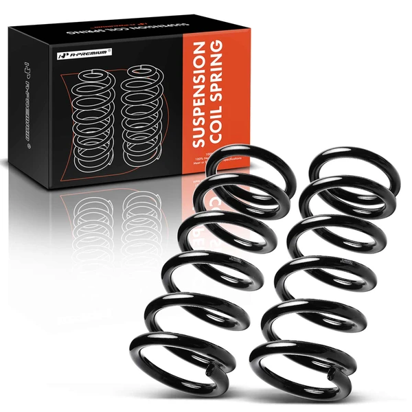 2 Pcs Front Coil Springs for 1992-1993 GMC Jimmy