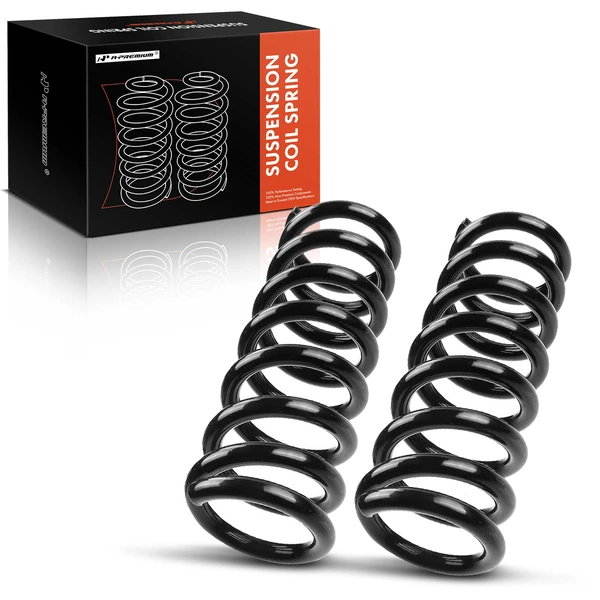 2 Pcs Front Suspension Coil Springs for 1999-2006 GMC Sierra 1500