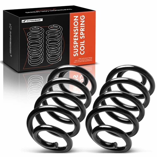 2 Pcs Rear Coil Springs for 1968-1972 GMC C25/C2500 Pickup