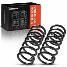 2 Pcs Rear Coil Springs