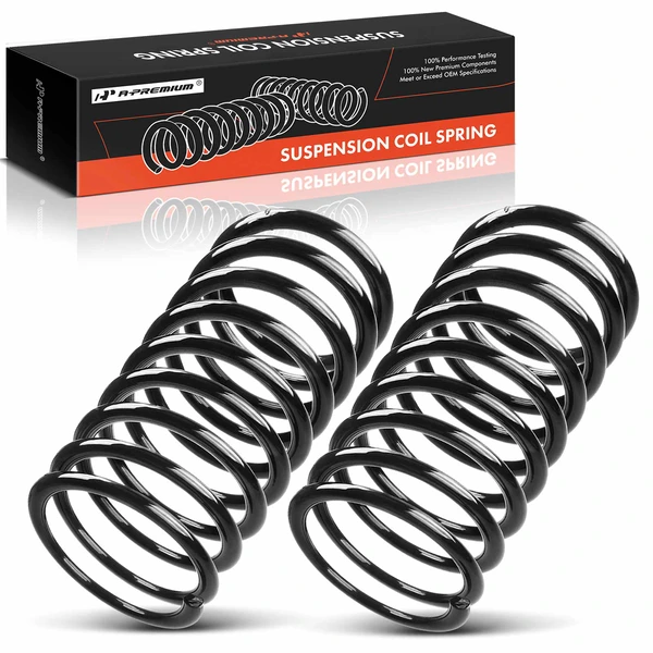 2 Pcs Rear Suspension Coil Springs for 2000-2004 Ford Focus