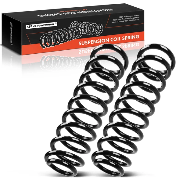 2 Pcs Rear Suspension Coil Springs for Toyota Corolla 2003-2013 1.8L 2.4L