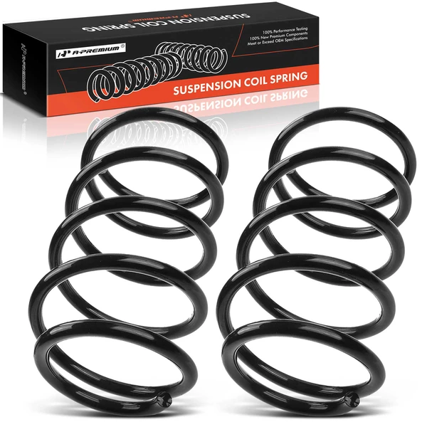 2 Pcs Front Suspension Coil Springs for 2003-2010 Pontiac Vibe