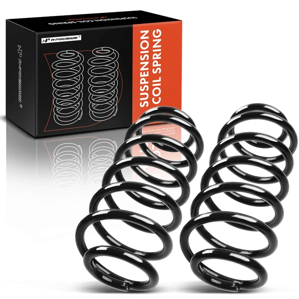 2 Pcs Rear Suspension Coil Springs for 1999-2004 Jeep Grand Cherokee