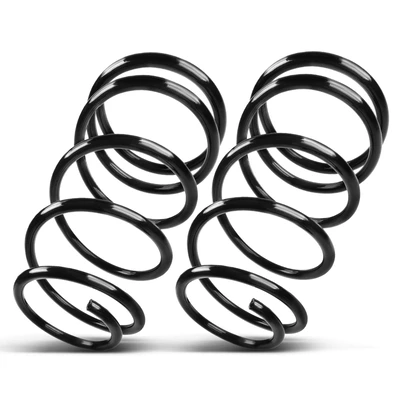 2 Pcs Rear Suspension Coil Springs