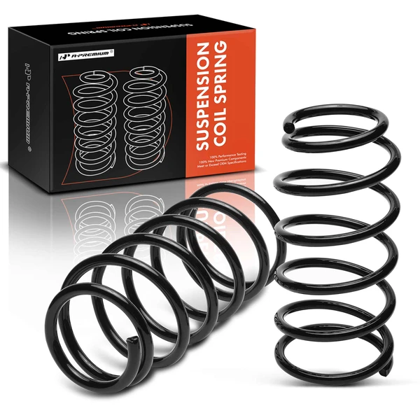 2 Pcs Front Coil Springs for 2001-2007 Dodge Caravan