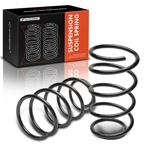 2 Pcs Front Coil Springs for 2002-2004 Nissan Altima