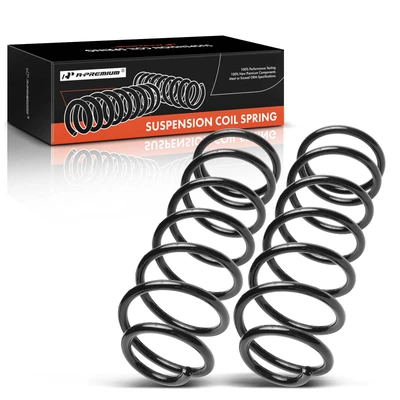 2 Pcs Rear Coil Springs