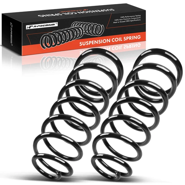 2 Pcs Rear Suspension Coil Springs for Toyota 4Runner 1996-2002 2.7L 3.4L RWD/4WD