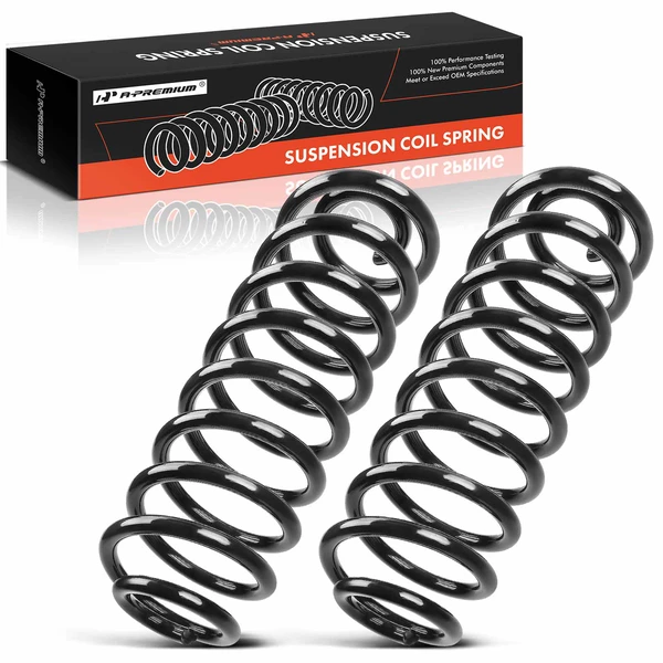 2 Pcs Rear Suspension Coil Springs for 2004-2007 Buick Rainier