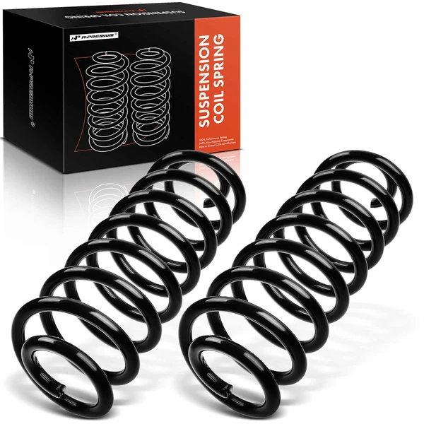 2 Pcs Rear Suspension Coil Springs for GMC Envoy XL 2002-2006 Chevrolet Trailblazer