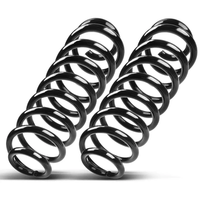 2 Pcs Rear Suspension Coil Springs