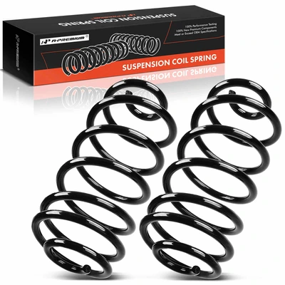 2 Pcs Rear Suspension Coil Springs