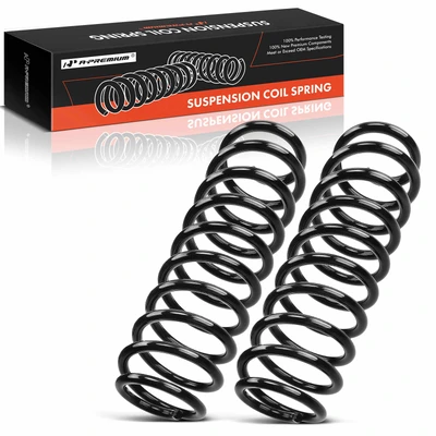 2 Pcs Rear Suspension Coil Springs
