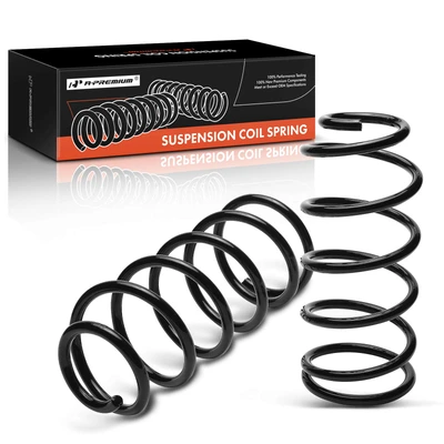 2 Pcs Rear Coil Springs
