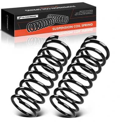 2 Pcs Rear Suspension Coil Springs