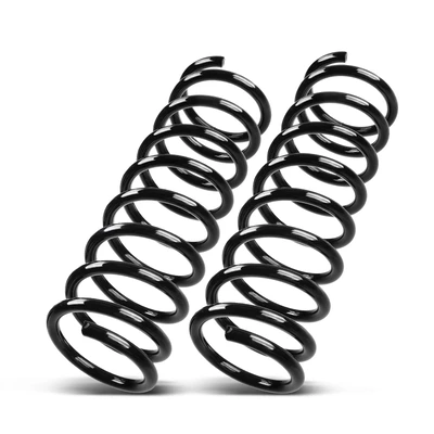 2 Pcs Rear Suspension Coil Springs