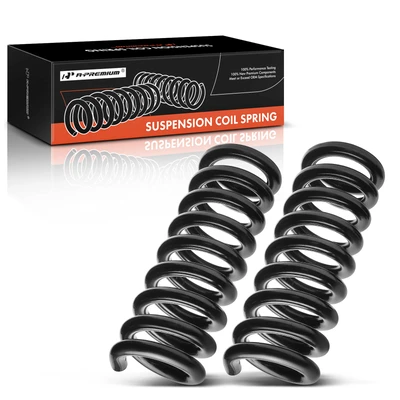 2 Pcs Front Coil Springs