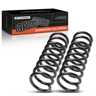 2 Pcs Rear Coil Springs