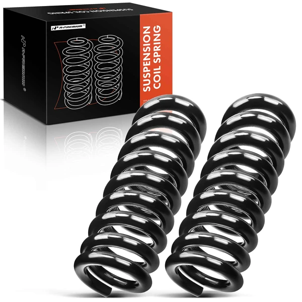 2 Pcs Front Suspension Coil Springs for 2003-2016 GMC Savana 3500