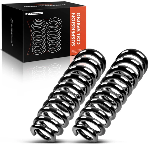 2 Pcs Front Suspension Coil Springs for 2006-2008 Dodge Ram 1500