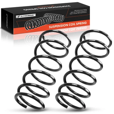 2 Pcs Rear Suspension Coil Springs
