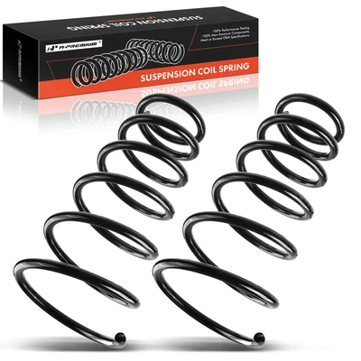 2 Pcs Rear Suspension Coil Springs