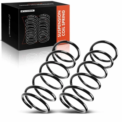 2 Pcs Rear Suspension Coil Springs