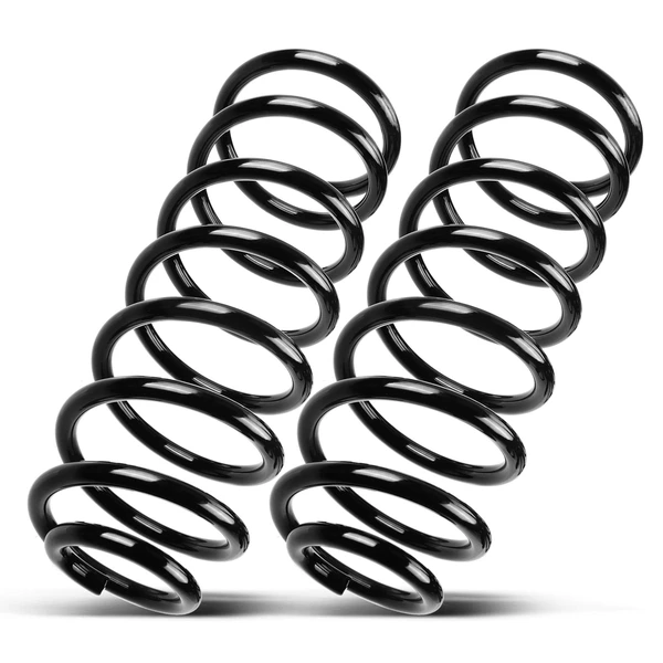 2 Pcs Front Suspension Coil Springs for Volkswagen Beetle 98-06 Golf 99-05 Jetta