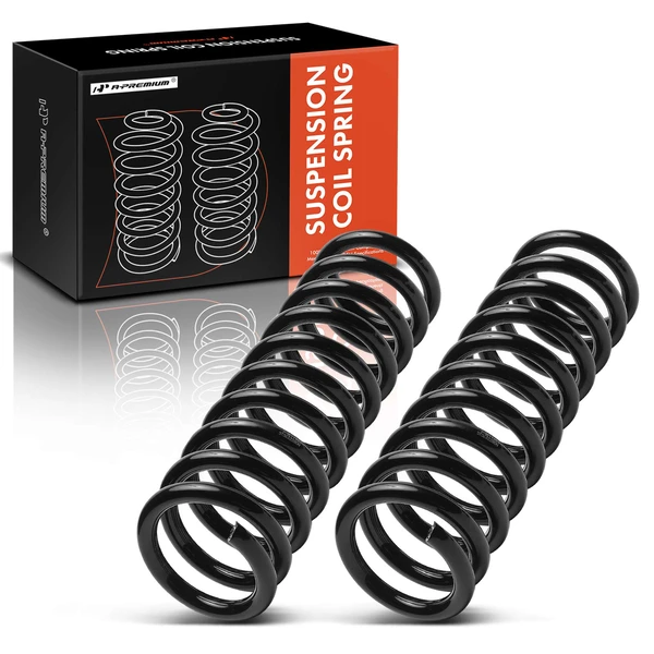 2 Pcs Front Coil Springs for 2002-2007 Jeep Liberty