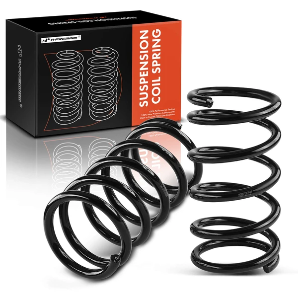 2 Pcs Rear Coil Springs for 1996-2000 Toyota RAV4