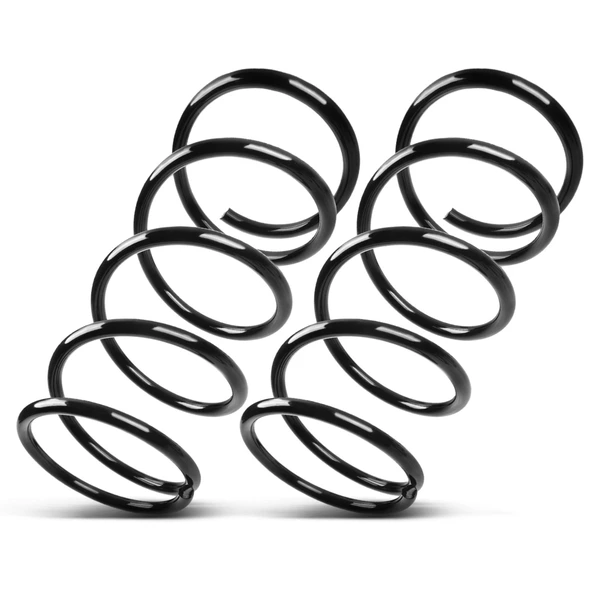 2 Pcs Front Suspension Coil Springs for 1999-2003 Mitsubishi Galant