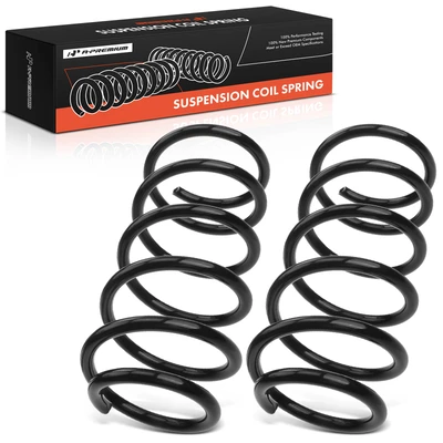 2 Pcs Front Suspension Coil Springs